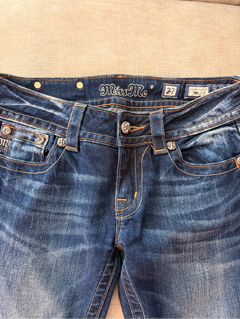 Miss Me Signature-Rise Boot Cut Jeans - Picture 2 of 4